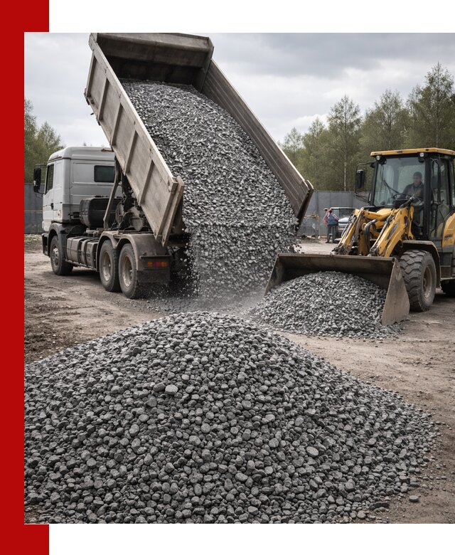 Доставка и продажа щебня гранитного в Балашове