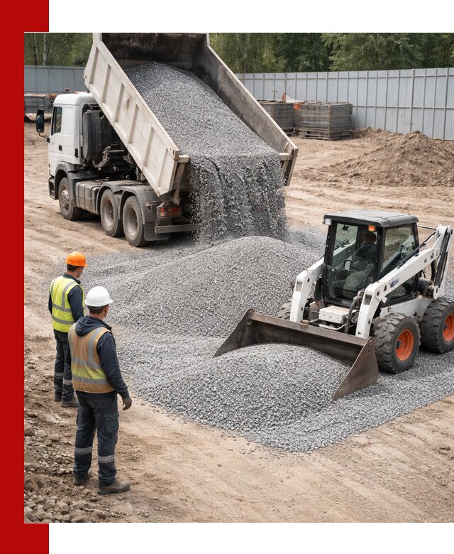 Доставка и продажа гранитного щебня фракции 0-5 в Балашове