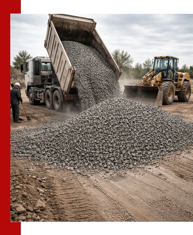 Гранитный щебень фракция 10-20 с доставкой в Балашове