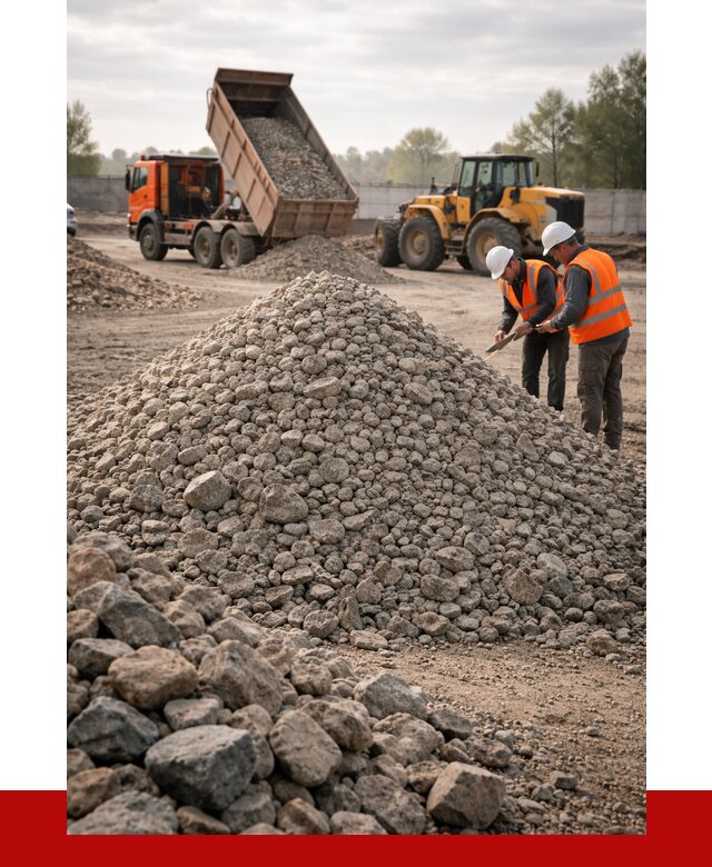 Гранитный щебень фракция 40-70 в Балашове от 2542 руб ПРОНЕРУДБла