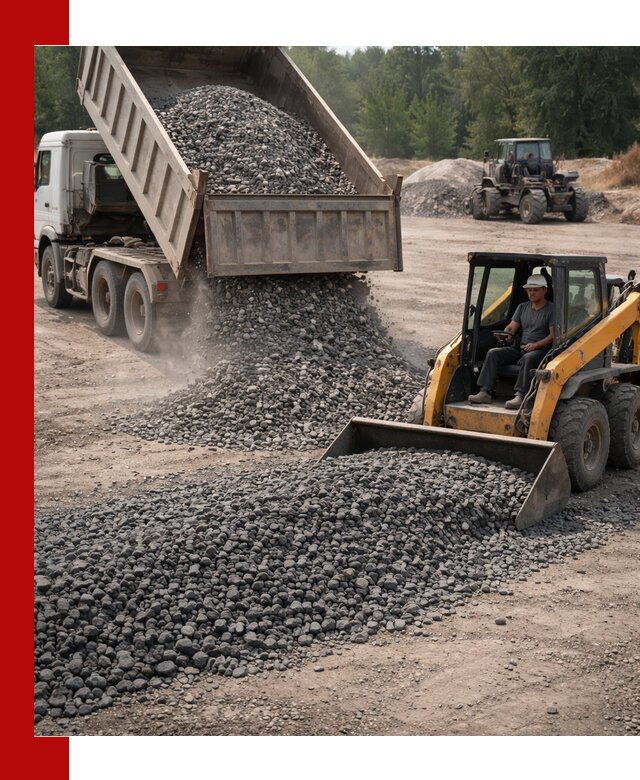 Гранитный щебень фракция 40-70 с доставкой в Балашове