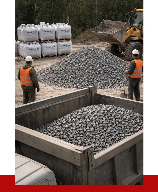 Щебень габбро диабаз 20-40 в Балашове от 3457 руб. | ПРОНЕРУДБла