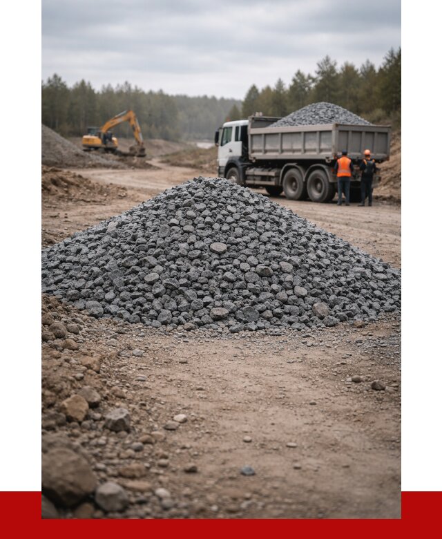 Щебень габбро диабаз фракция 40-70 в Балашове от 2237 р-ПРОНЕРУДБла