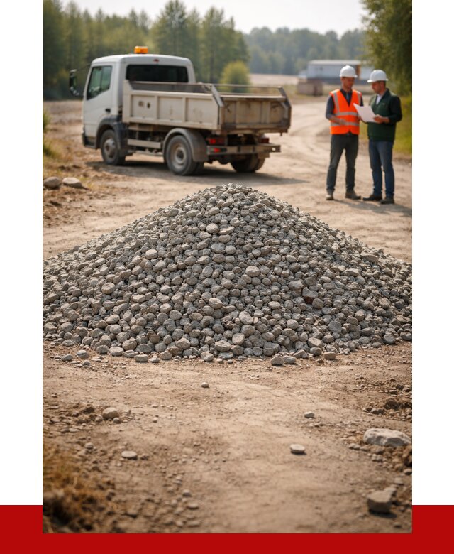 Гравийный щебень фракция 20-40 в Балашове от 1220 р. | ПРОНЕРУДБла