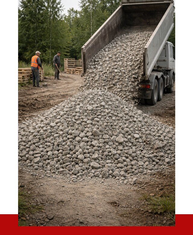 гравийный щебень фракция 70-120 в Балашове от 2491 р. ПРОНЕРУДБла