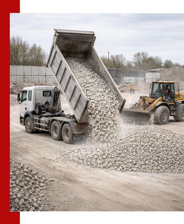 Доставка и продажа известнякового щебня в Балашове