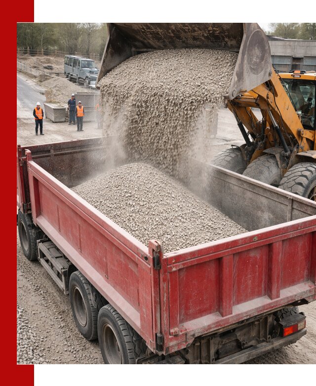 Купить известняковый щебень фракции 0-5 с доставкой в Балашове