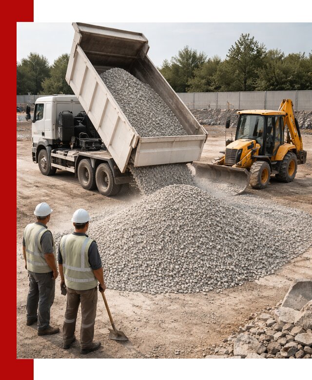 Купить известняковый щебень фракции 5–10 мм с доставкой в Балашове