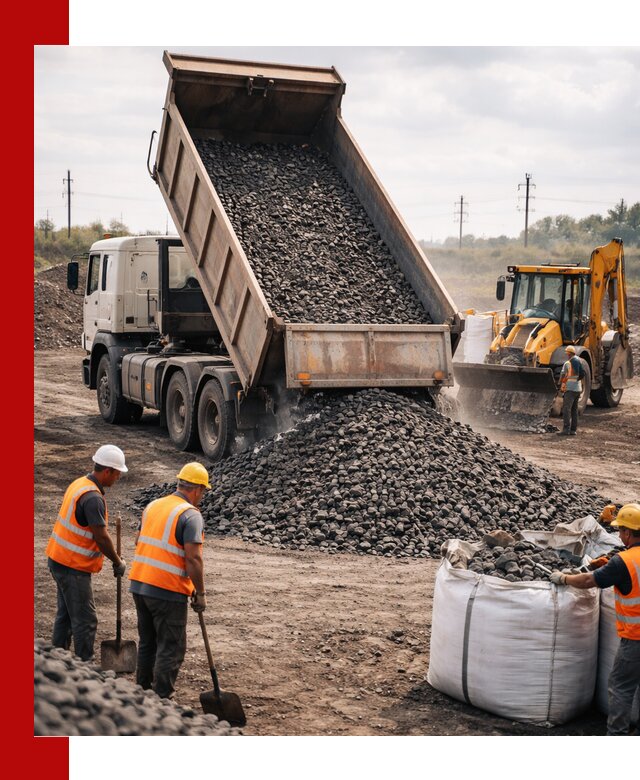 Шлаковый щебень фракция 40-70 с доставкой в Балашове