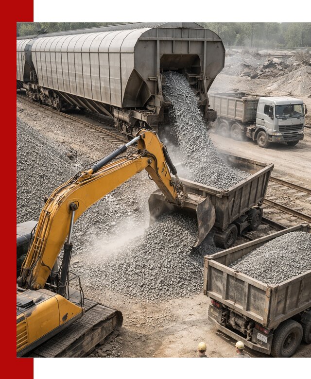 Доставка железнодорожного щебня в Балашове крупными партиями быстрого отгруза