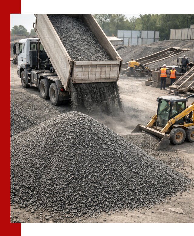 Вторичный щебень фракция 0–5 с доставкой в Балашове