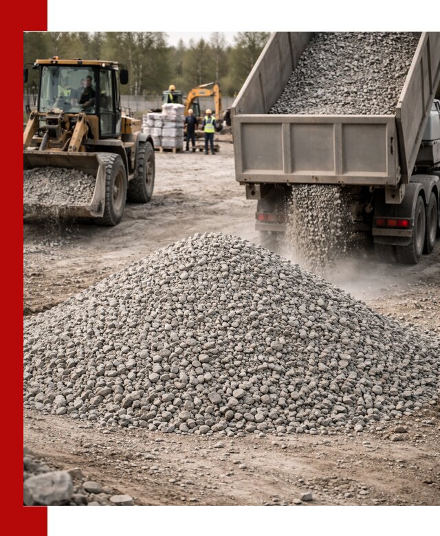 Вторичный щебень фракции 5-20 в Балашове — доставка и продажа крупнотоннажно