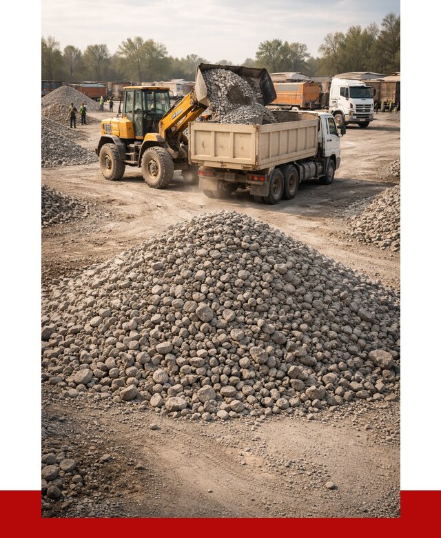 Вторичный щебень фракция 40-70 в Балашове от 1769 р, ПРОНЕРУДБла