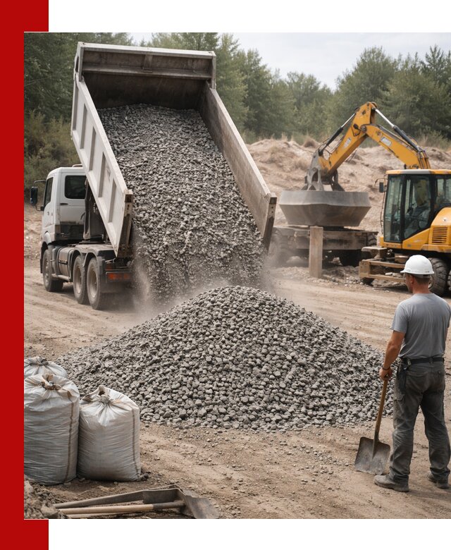Доставка и продажа бетонного щебня в Балашове