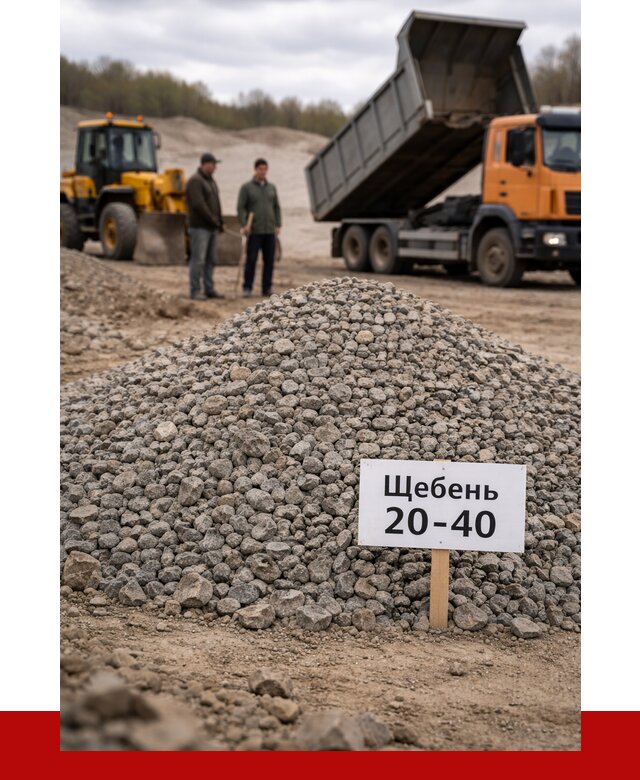 Бетонный щебень фракция 20-40 в Балашове от 2491 р. | ПРОНЕРУДБла