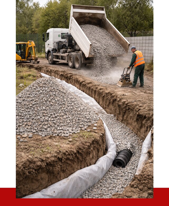 Щебень для дренажа в Балашове от 1881 р., ПРОНЕРУДБла доставка