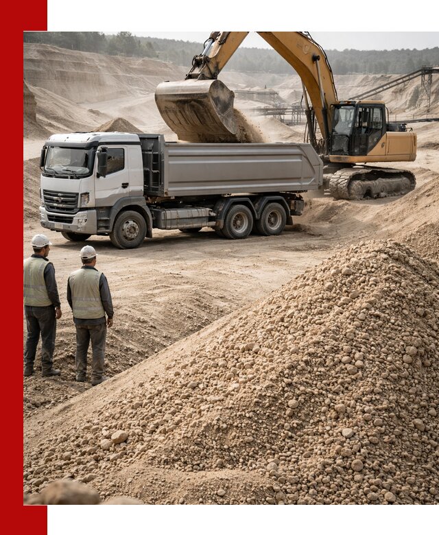 Карьерный крупнозернистый песок с доставкой в Балашове