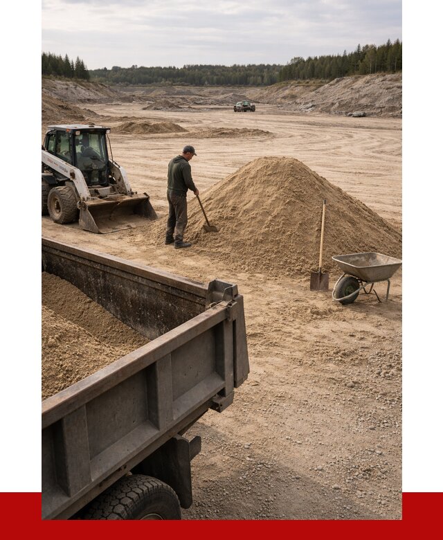 Карьерный песок среднезернистый в Балашове, от 2237 р. ПРОНЕРУДБла