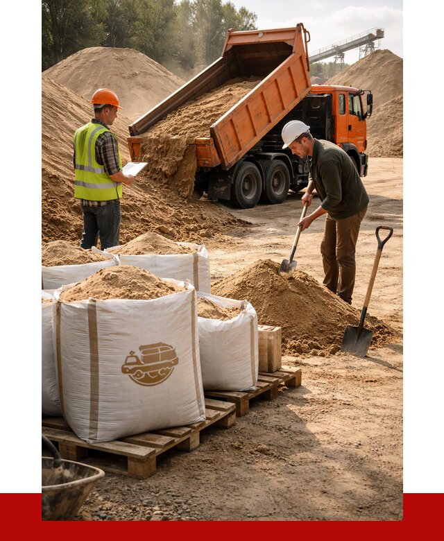 Строительный песок в Балашове от 2237 р. с доставкой, ПРОНЕРУДБла