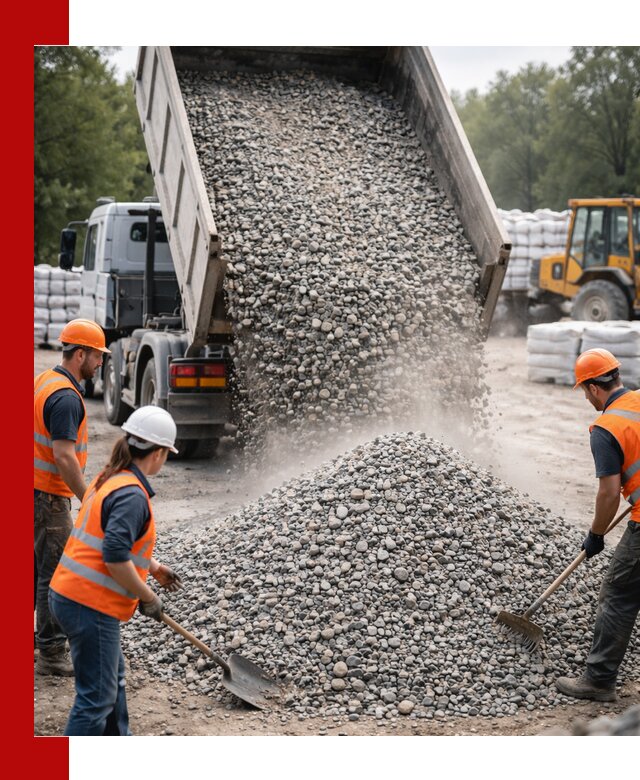 Доставка гравия и камня в Балашове оптом и в розницу