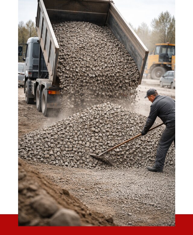 Гравий фракция 20-40 в Балашове от 2542 р. доставка | ПРОНЕРУДБла