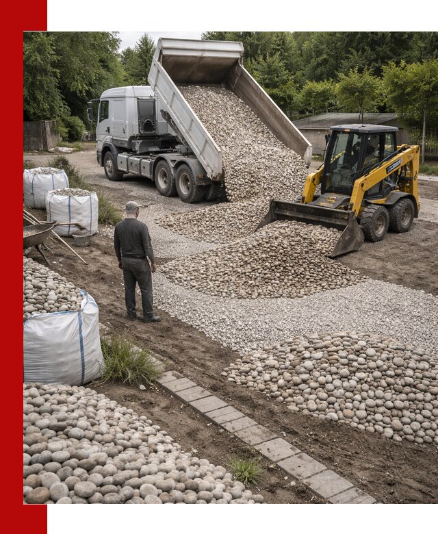 Доставка морской гальки оптом и в розницу в Балашове
