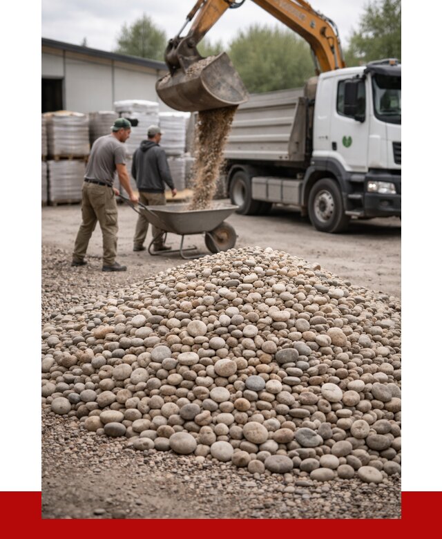 Галька декоративная в Балашове от 3254 р. за куб | ПРОНЕРУДБла