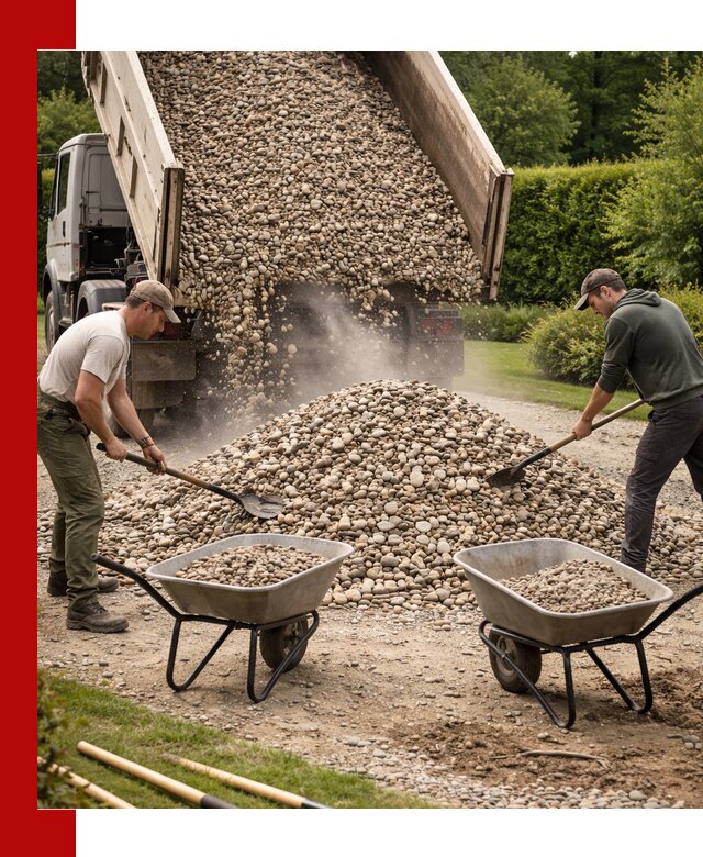 Доставка и продажа декоративной гальки в Балашове