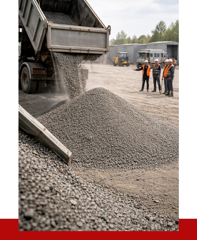 Гравийный отсев 0-5 в Балашове от 1220 р. с доставкой | ПРОНЕРУДБла