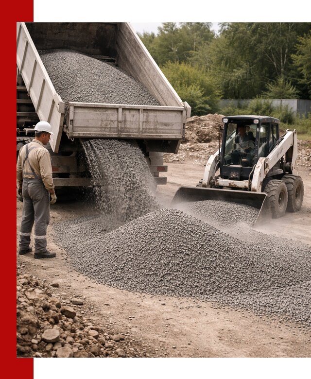 Доставка гравийного отсева 0-5 в Балашове оптом и в розницу