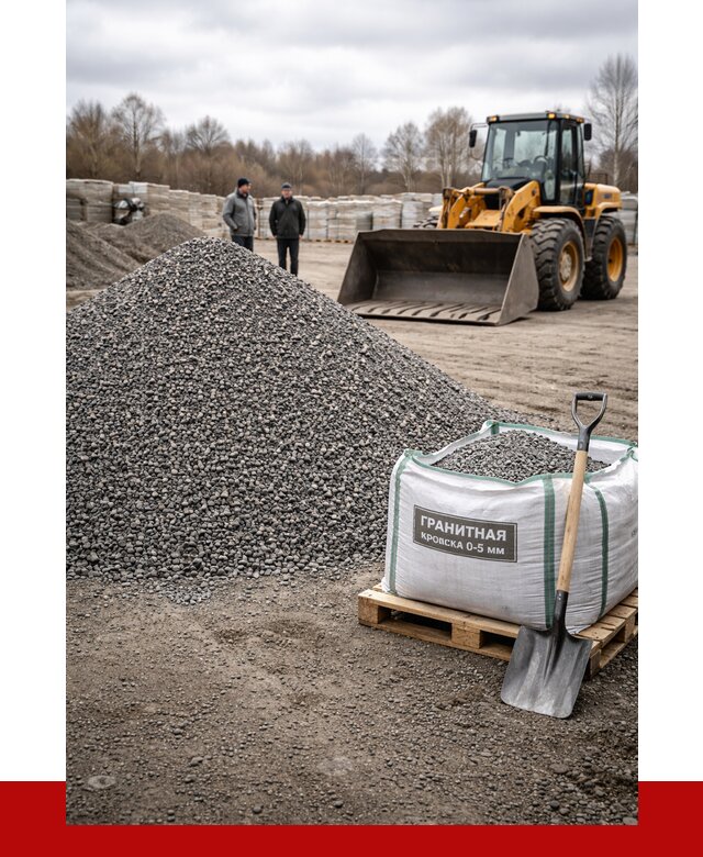 Купить гранитную крошку в Балашове от 4881 р. с доставкой | ПРОНЕРУДБла
