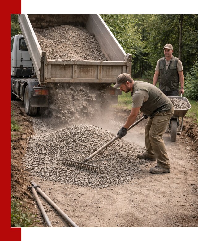 Каменная крошка для дорожек с доставкой в Балашове