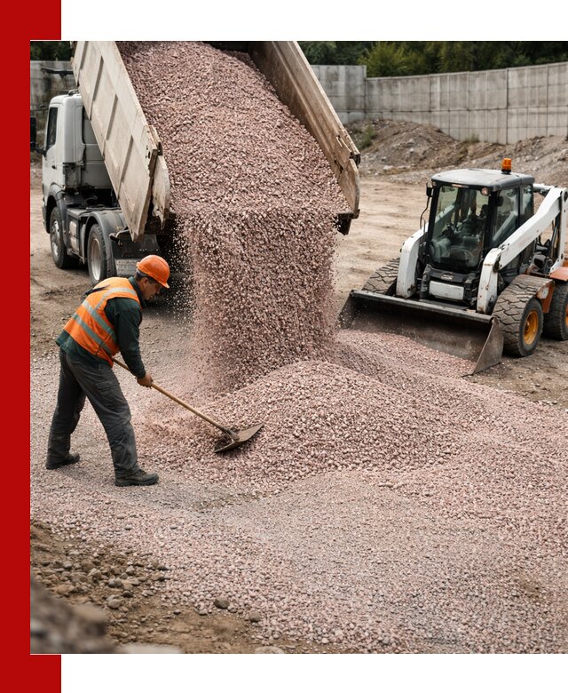 Крошка розовый гранит с доставкой в Балашове от производителя