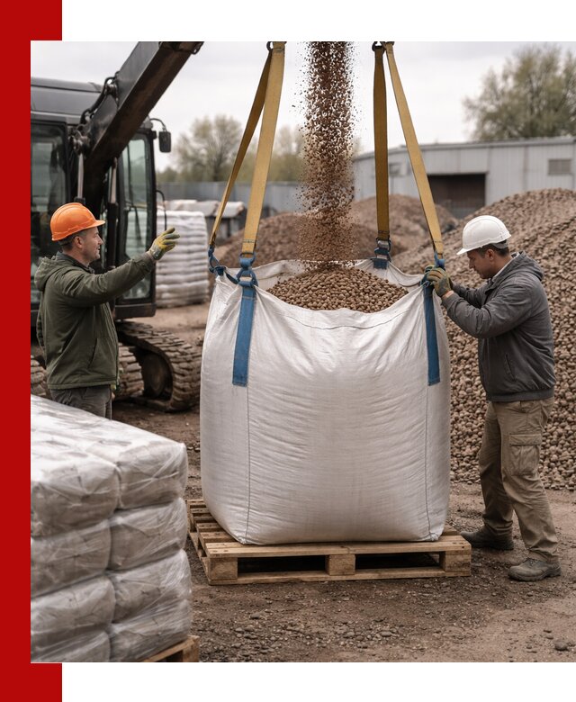 Керамзит в биг-бегах с доставкой в Балашове
