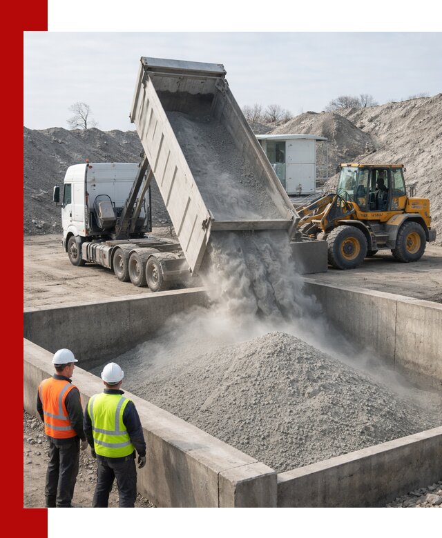 Доставка цемента навалом в Балашове крупными партиями