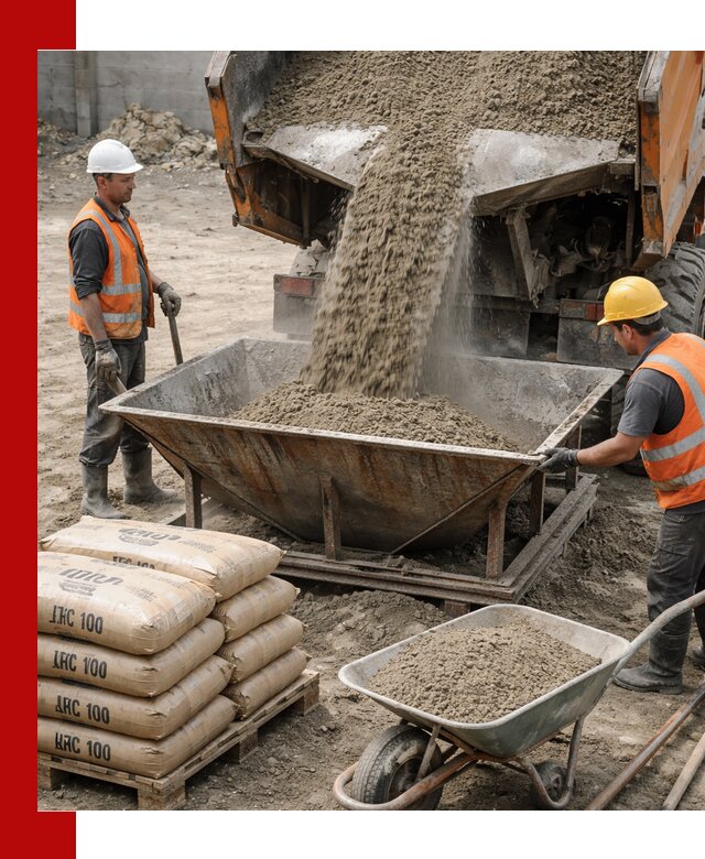 Доставка цементно-песчаной смеси М100 в Балашове