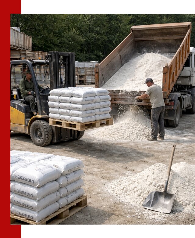 Доставка строительной извести оптом и в розницу в Балашове