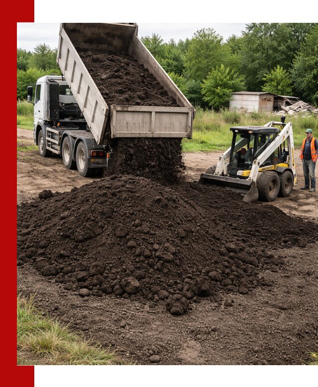 Поставка плодородной земли с доставкой самосвалом в Балашове