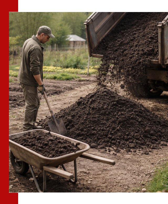 Доставка качественной земли для огорода в Балашове