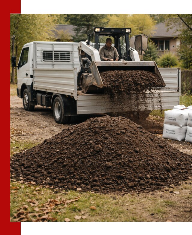 Доставка садовой земли в больших объёмах в Балашове