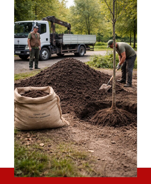Грунт для посадки деревьев в Балашове от 1220 р. | ПРОНЕРУДБла
