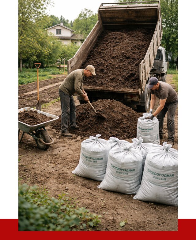 Плодородная смесь в Балашове от 4271 р./куб с доставкой | ПРОНЕРУДБла