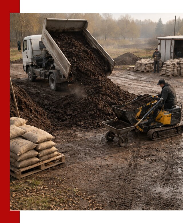 Кислый торф в доставке по выгодным ценам в Балашове