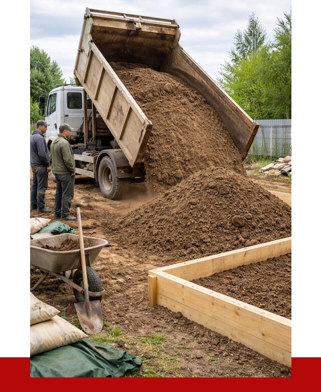 Торфо песчаная смесь в Балашове с доставкой от 1881 р. | ПРОНЕРУДБла