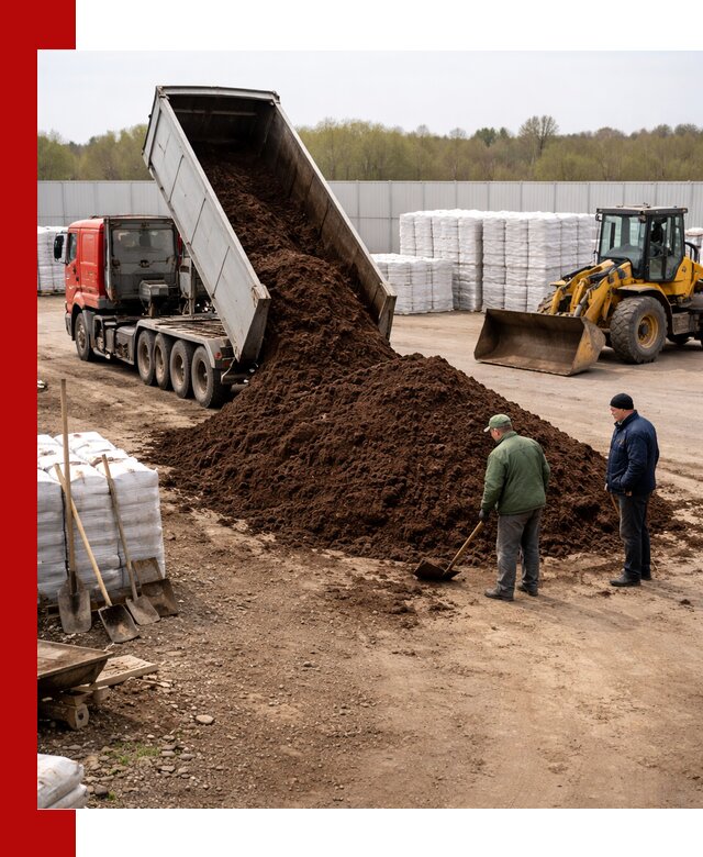 Доставка торфяных смесей оптом и в розницу в Балашове