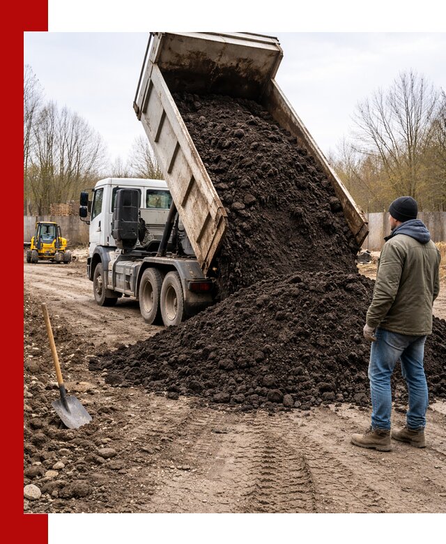 Доставка чернозема навалом в Балашове быстро и выгодно