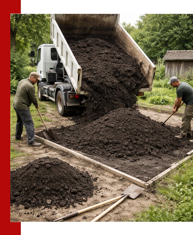 Купить чистый чернозем для огорода с доставкой в Балашове