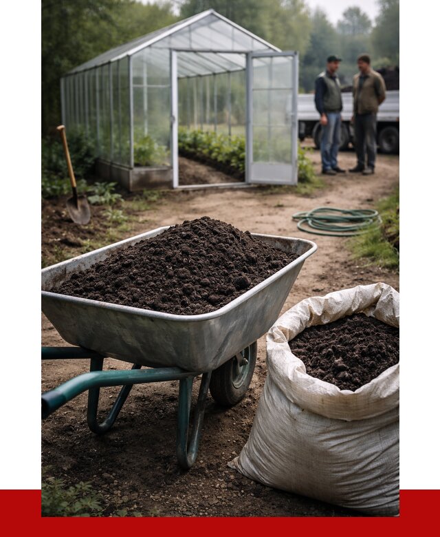 Чернозем для теплицы в Балашове с доставкой от 1525 р. | ПРОНЕРУДБла