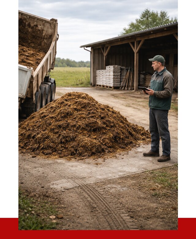Купить навоз с доставкой в Балашове от 1220 р. за куб | ПРОНЕРУДБла