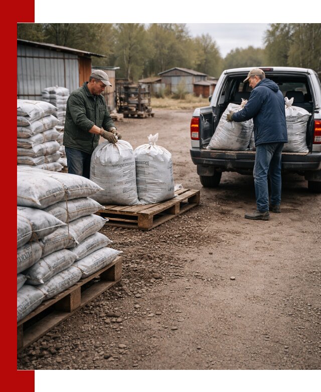 Купить конский навоз в мешках с доставкой в Балашове